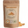SPINTZ Lot de 420 capsules de curcuma bio - 620 mg de poudre de curcuma par capsule - Poudre de curcurma moulu, racine jaune 