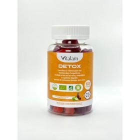Vitalam Gummies Detox au Curcuma, Digestion, Detox foie, Elimination Toxines, Draineur, Perte de poids, Bruleur de graisse – 