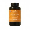 Curcuma 1260 mg | 185 Gélules Végan | Cure 3 Mois | Articulations & Digestion | Fabriqué en France | Sans Gluten ni Lactose -