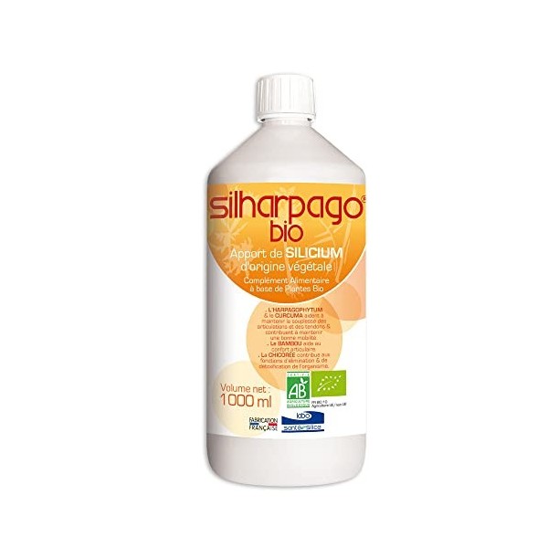 Labo Sante Silice Silharpago Bio 1000 ml Curcuma