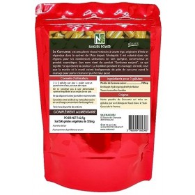 NAKURU | Curcuma | Gamme Power | Fabriqué en France | "Le Safran des Indes!" 500 Gélules Végétales de 325mg / Poids Net: 162 ...