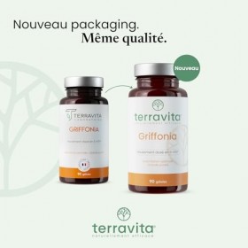 GRIFFONIA | Réduction du Stress et de l’Anxiété | Contrôle des Pulsions Sucrées | Gestion de l’Humeur | 90 Gélules Vegan | 66