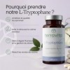 L-Tryptophane | 120 Gélules de 220 mg de Tryptophane + Vitamine B6 | Précurseur de Sérotonine | Régulation de l’Humeur, du St