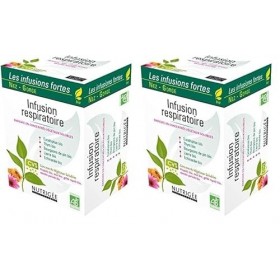 NUTRIGÉE - Infusion Respiratoire Bio - Apaise - Voies Respiratoires & Défenses Naturelles - Thym, Eucalyptus, Bourgeons De Pi