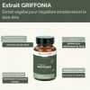 Griffonia Simplicifolia – Humeur Positive, Sérénité & Sommeil – Source Naturelle de 5-HTP – Extrait Standardisé 25% - 60 Gélu