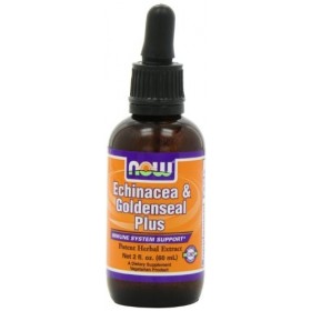 NOW Foods Echinacea & Goldenseal Plus - 60 ml.