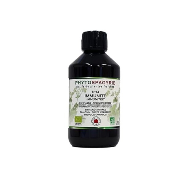 Phytospagyrie Immunité n°14 BIO 300ml Vecteur Energy