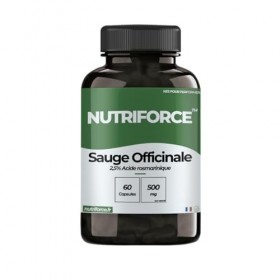 Sauge Officinale | Mémoire & Concentration | Digestion & Immunité | 60 Gélules