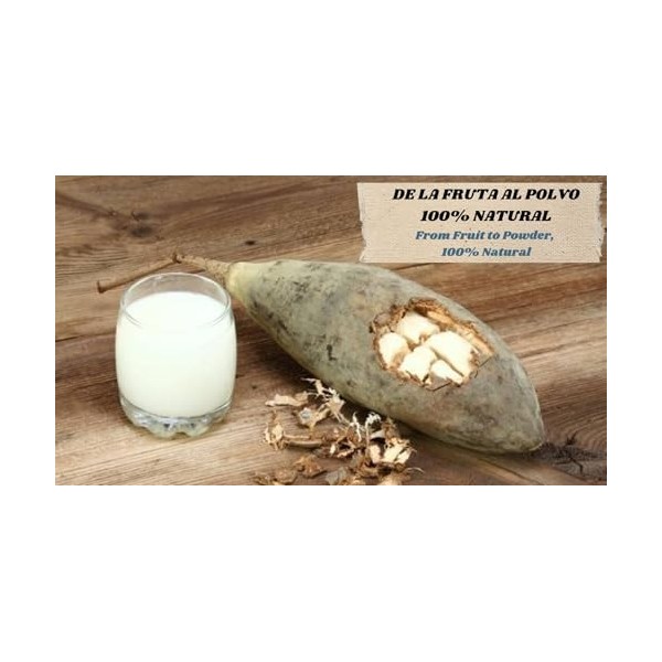 Poudre de Baobab BIO 150g Inkanat – Super-aliment naturel riche en vitamine C et antioxydants