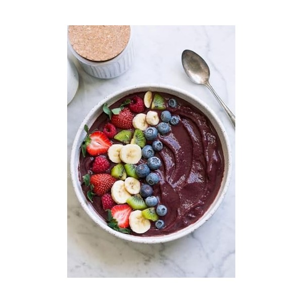 Poudre d’Açaï 100% Naturelle – Superaliment – Idéale pour Smoothies, Açaï Bowls, Pâtisseries & Recettes Santé – Sans Sucres A