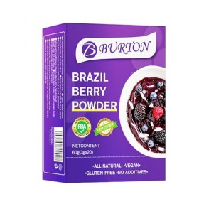 Poudre de Baies Daçaï Bio - Poudre de Fruits Daçaï Lyophilisée 100% Pure, Superaliment Riche en Antioxydants pour Smoothies