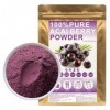 Plant Gift 100% Freeze-Dried Acai Powder 100/3.52oz, 100G Pure de pulpe de baies daçai pure, idéale pour les bols de baies d ...