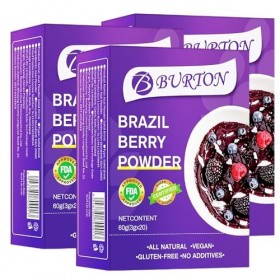 Poudre de Baies Daçaï Bio - Poudre de Fruits Daçaï Lyophilisée 100% Pure, Superaliment Riche en Antioxydants pour Smoothies