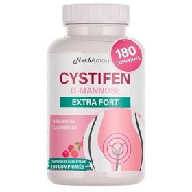 D-MANNOSE Stock pour 6 mois 180 Comprimés Haute Dose et Absorption I D-Mannose De 500 mg. + Canneberge E.S. De 40 mg. | San