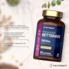Betterave 3000 mg | Beet Root Gelules | Booster de Superaliments à LOxyde Nitrique | 180 Comprimés Végétaliens | par Horbaac
