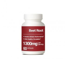 Racine de betterave 1300 mg - Énergie naturelle│Soutien à lendurance et à la performance athlétique│Convient pour un usage q ...