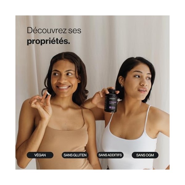 D-Mannose - 180 Gélules - 2000 mg de D-Mannose par Dose Quotidienne, Dosage Elevé, Hautement Biodisponible - 2 Mois dApprovi