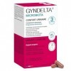 GYNDELTA® Microbiota | Confort urinaire et digestif de la femme | Canneberge Pacran®, Tamarin, Cynorrhodon & probiotiques | 9