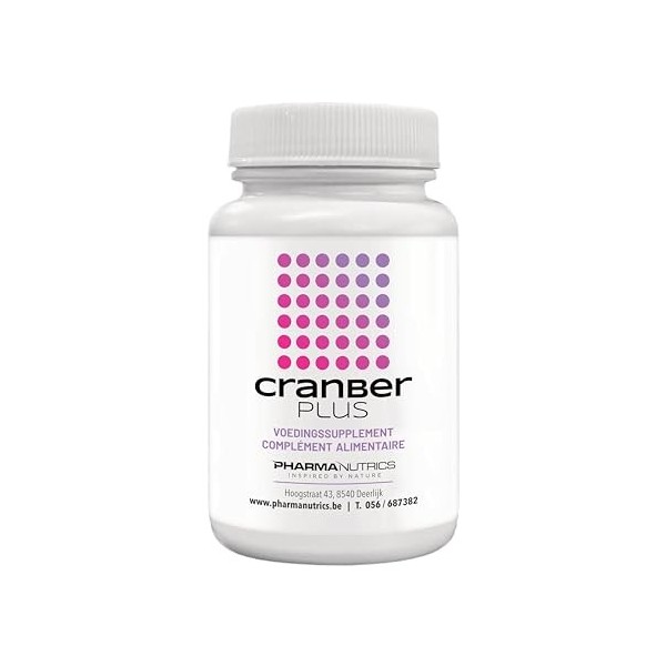 CRANBER PLUS 60 TABL PHARMANUTRICS//URINEWEGEN-BLAASONTSTEKING//VOEDINGSSUPPLEMENT