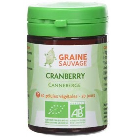 Graine Sauvage Cranberry Bio Pilulier de 40 Gélules