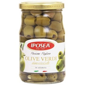 OLIVES VERTES DÉNOYAUTÉES IPOEA 290 GR