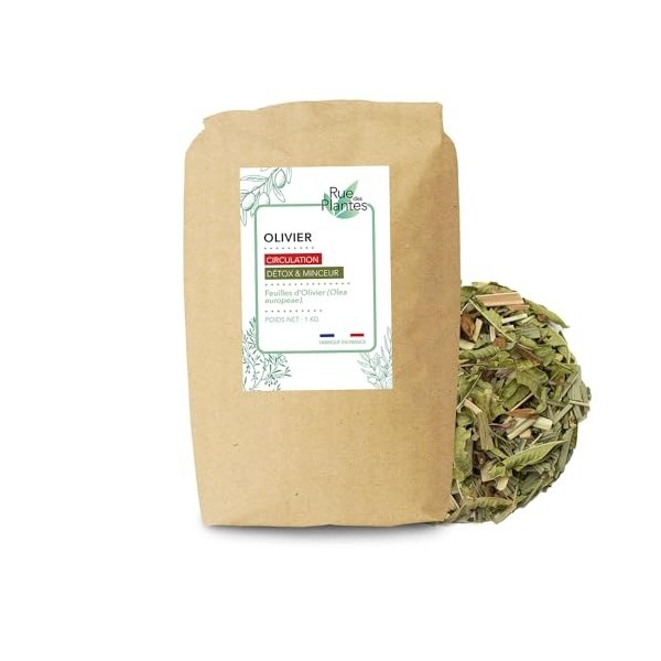 Feuilles d’Olivier 1 kg – Plante Médicinale Traditionnelle pour Circulation, Tension & Défenses Naturelles | Infusion Bien-Êt