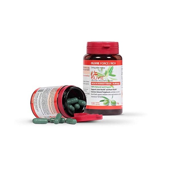 Olivie RICHE/Olivie Force BIO : Pour une pression sanguine et une glycémie normale - antioxydant