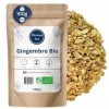 Gingembre Bio en Morceaux en Vrac - Infusion et Tisane Digestion et Bien-Être - Zingiber Officinale Roscoe - Agriculture Biol...