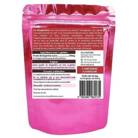 NAKURU | Gingembre | Gamme Power | Fabriqué en France | "Un Zeste de Zing!" 90 Gélules Végétales de 325mg / Poids Net: 29,25 ...