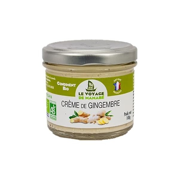 Le Voyage de Mamabé - Crème de gingembre 100g - Vendu par unité