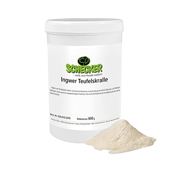 Schecker Gingembre - Avec des pierres de construction pour soutenir toutes sortes de problèmes liés à lalimentation et à la 