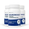 Neuro Boost par Nutrisolution - Boost Cognitif & Énergie, Vitamines B, Ginkgo Biloba, Bacopa, Acide Alpha Lipoïque, Végétalie...
