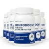 Neuro Boost par Nutrisolution - Boost Cognitif & Énergie, Vitamines B, Ginkgo Biloba, Bacopa, Acide Alpha Lipoïque, Végétalie...