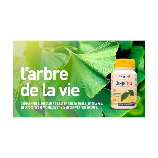 LongLife® Ginkgo Forte Ginkgo biloba