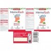 SUPERDIET - MEMOFLASH - Entretien de la mémoire - Renforce la concentration - Fabriqué en France - 60 gélules