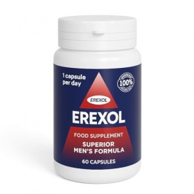 ErexoI – Complexe Naturel d’Extraits de Plantes et de Maca – Avec Niacine, Zinc & Sélénium – Complément Alimentaire – 60 Gélu...