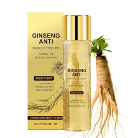 Anti Rides Puissant Immediat Serum,Skin Care Coréenne Visage,Soin Coréen Visage Essence Sérum,Ginseng Anti Rides Instant Pept...