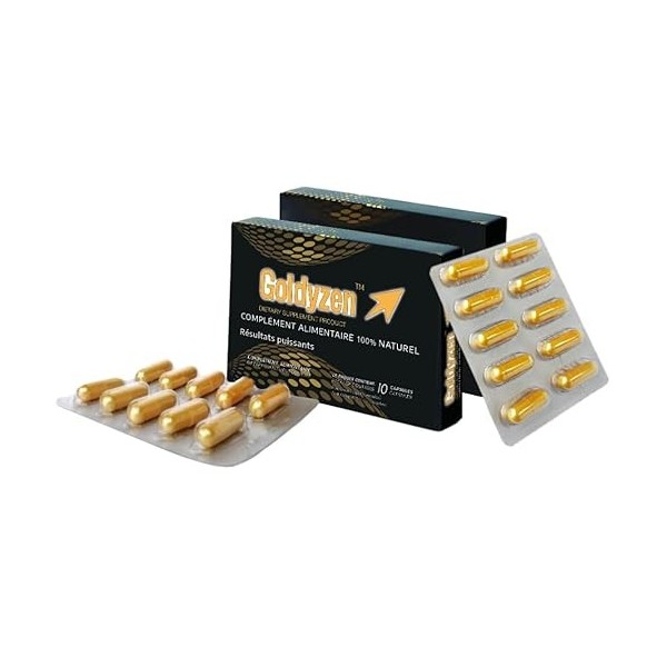 Goldyzen Complexe de Ginseng - Complément alimentaire 100% à base de plantes, stimulant lendurance et la puissance – Nouvell