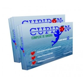 Cupidon Offre 2 boites - Puissant compléments alimentaires naturels au ginseng et cordyceps reservé quaux hommes. Energie ma