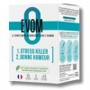 EVOM Stress Killer Bonne Humeur - Complément Alimentaire Anti-Stress Hommes, Soutien émotionnel & Clarté mentale, Rhodiola, S