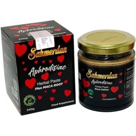 Sahmeran 240G Black Edition SaHMERDAN Aphrodisiac MACUN Pâte à base de plantes Noir 