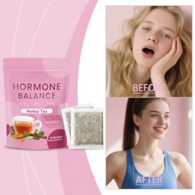 laxreheye Thé Équilibre Pour Femmes | Compléments Apaisants Et De 14 Pièces,Sachets De Thé - Pour Fille Noël Bureau Maison An