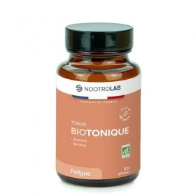 Biotonique – Complément Anti-Fatigue Naturel – Ginseng & Guarana – Énergie, Tonus, Vitalité Physique & Mentale – Cure 30 Jour