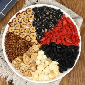 30 sachets de ginseng bio aux huit trésors pour les reins - Ginseng et mûrier - Pour les reins - Pour hommes et femmes 1Pcs/ ...