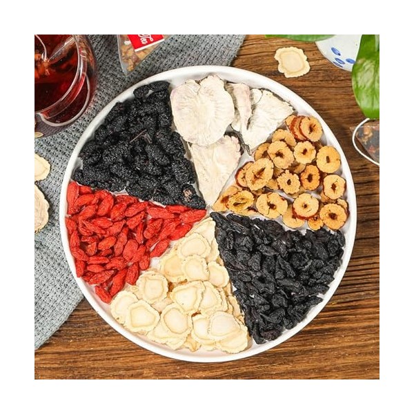 Ginseng Five Treasures Tea Kidney Tea - Organic Natural Wubao Tea for Daily Wellness, Traditional Teas Bags 2 pack 