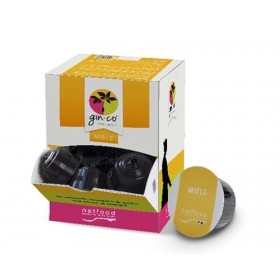 Gin-co Miel, Boisson au ginseng sans gluten et lactose, Goût intense et crémeux avec du miel