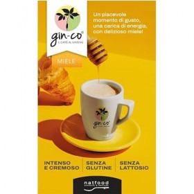 Gin-co Miel, Boisson au ginseng sans gluten et lactose, Goût intense et crémeux avec du miel