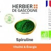 Spiruline BIO | 200 gélules | Vitalité & Énergie | dosage 100% naturel sans additif et non comprimé | LHERBIER DE GASCOGNE |
