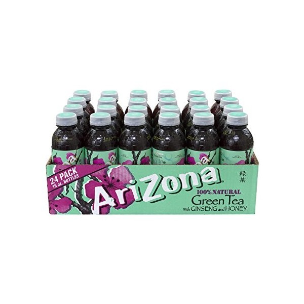 Arizona Green Tea - Ginseng and Honey 16 oz., 24 pk. by AriZona