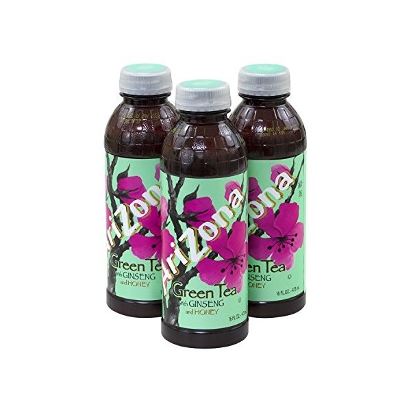Arizona Green Tea - Ginseng and Honey 16 oz., 24 pk. by AriZona